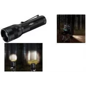 ANSMANN Adventure TA500BF LED zseblámpa, fekete övcsipesszel, 470 lumen, fókuszálható, IPX4 1600-0762