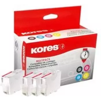 Kores G1577KIT többes csomag tintapatronok Canon PGI-580/CLI-581 – fekete, cián, magenta, sárga (4 x 12,2 ml)