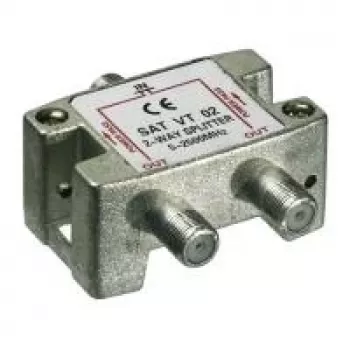 Wentronic Goobay 2-es SAT elosztó 5-2500 MHz F-típus (67001)