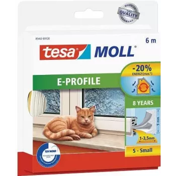 tesamoll 6m ajtó-/ablaktömítő szalag öntapadós barna (05463-00121-00)
