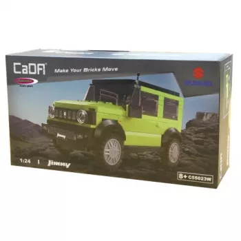 JAMARA CaDA Suzuki Jimny 1:24 építőkészlet, zöld, 8+ (402865)