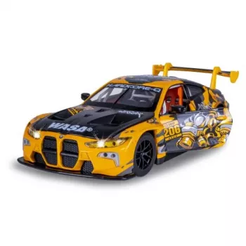 JAMARA BMW M4 GT3 1:24 sárga RC-autó 2,4 GHz 402627