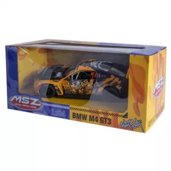 JAMARA BMW M4 GT3 1:24 sárga RC-autó 2,4 GHz 402627
