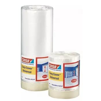 tesa Easy Cover® fedőfólia beépített ragasztószalaggal 33 m x 2100 mm 04368-00000-03