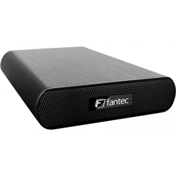 Fantec DB-AluAir U2e 3,5 inch SATA HDD ház, USB 2.0 és eSATA, fekete 1594
