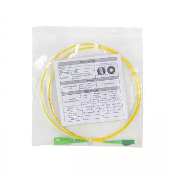 LogiLink OS2 egymódusú optikai patch kábel SC - LC simplex, 30 m, G657.A2, LSZH, sárga FPSLS30