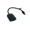 EXSYS EX-5005 USB 3.2 Gen 1 (USB 3.0) VGA-adapter, akár 2048 x 1152