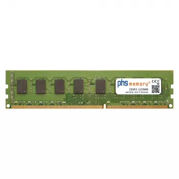 PHS-memory 2GB DDR3-1066 UDIMM memóriamodul ASRock G43Twins-FullHD SP158775 számára