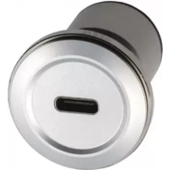EXSYS EX-49194 beépíthető adapter fém, USB-C aljzat-USB-A aljzat