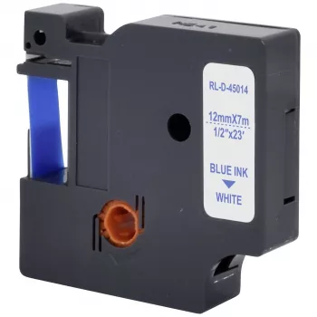 Renkforce RF-LT-D45014 kompatibilis DYMO D1 címkézőszalag-kazetta 12 mm fehér/kék 7 m RF-6027814