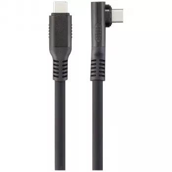 Renkforce USB4 USB-C - USB-C kábel 1m fekete 8K UHD mágneses dugó RF-6438138
