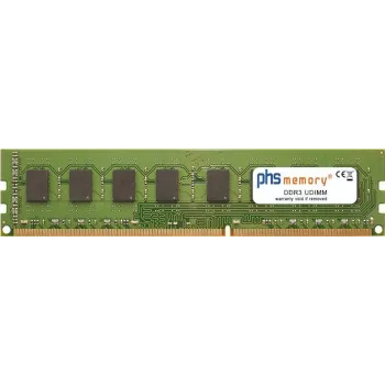 PHS-memory 2GB DDR3 UDIMM 1066MHz PC3-8500 CL7 240-pin 1,5V Non-ECC memória FOXCONN 2A8C-hez (SP325492)