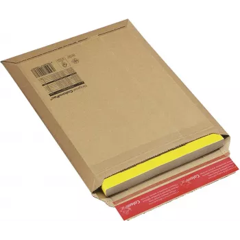 Colompac CP010.06 barna küldőboríték kraftpapírból, öntapadós, 250 x 180 mm, 20 darabos csomag CP010.06.020