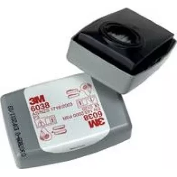 3M részecskeszűrő aktív szénnel, P3R 6038 - 20 darab (10x 2-es csomag) - maszkonként 2 szűrő szükséges (6038)