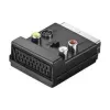 Wentronic AVK 198 SCART - 3x RCA/S-Video adapter, fekete 50312