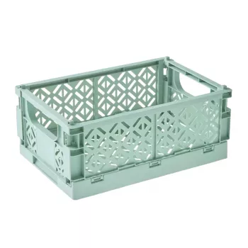 keeeper Mini-Faltbox fritzi, M méret, Nordic Green, 3,4 liter, összecsukható dekorációs doboz, élelmiszer-biztonságos, 1 darab 1023331500000