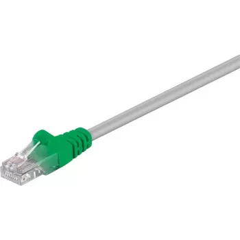 Wentronic Goobay CAT 5e crossover patch kábel, U/UTP, szürke-zöld, 2 m - CCA rézbevonatú alumínium (68864)
