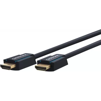 ClickTronic 70308 12,5m High-Speed HDMI kábel Ethernet-támogatással - kék
