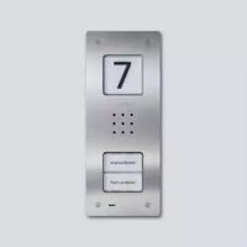 SIEDLE CAU 850-2-0 E audio ajtóállomás Siedle Compact süllyesztett 210009118-00