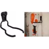 Bradas nehéz teherbírású U-alakú szerszámtartó, acéllemez 85 x 60 mm, 3 rögzítőlyuk 5 mm, 1 db (DIY-HG2150)