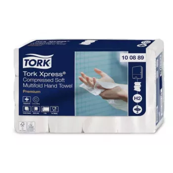 TORK 100889 Xpress Multifold kéztörlő fehér (12 csomag)