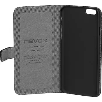 Nevox ORDO flip tok Sony Xperia Z5 - PU bőr, fekete