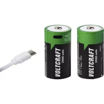 VOLTCRAFT Baby (C) Li-Ion akkumulátor 2500 mAh 1,5 V 2-es csomag (VC-17275575)