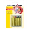 FABER-CASTELL EBERHARD FABER sminkceruzák, rövid, 6 szín, nagy intenzitás, bőrgyógyászatilag tesztelt, 1 készlet (579106)