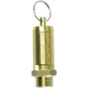 Aerotec sűrített levegős biztonsági szelep 1/2 inch, 10 bar, sárgaréz 9049104
