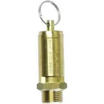 Aerotec sűrített levegős biztonsági szelep 1/2 inch, 10 bar, sárgaréz 9049104