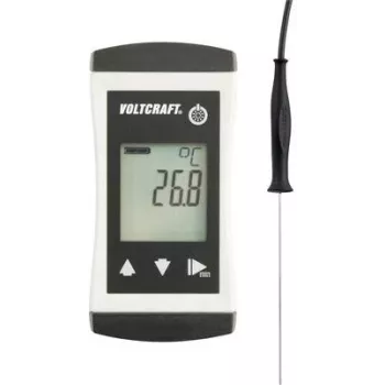 VOLTCRAFT PTM-130 Pt1000 precíziós hőmérő, -70 és +250 °C között, IP65 VC-8603585