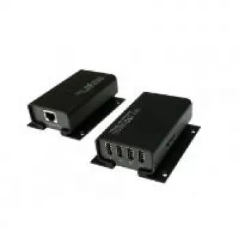 EXSYS EX-1444 4 portos USB 2.0 Cat.5/6 hosszabbító, akár 100 m