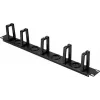 Renkforce RF-7116970 19 inch 1U forgatható kábelkezelő panel 360°-os kábelvezető ujjakkal, fekete