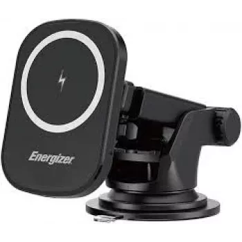 ENERGIZER ECA007 Qi 15W vezeték nélküli autós töltő automatikus érzékelős tartóval, fekete