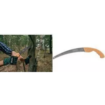 Bradas V-SERIES kerti fűrész 300 mm SK5 edzett acél pengével és fa nyéllel KT-V1401/1