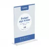 EUROPEL Budget asztali tartó DIN A5, kétoldalas, polisztirol, átlátszó 351006