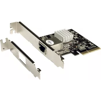 EXSYS EX-6061-2 dual 10GbE PCIe x4 low-profile hálózati adapter