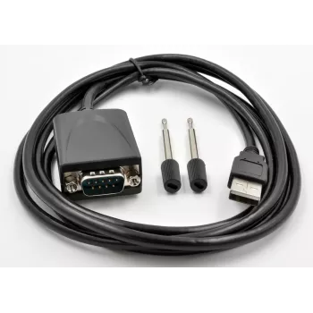 EXSYS EX-1311-2IS USB 2.0 – RS-232 soros adapter FTDI FT232RL chipkészlettel, 921,6 Kbps, DB9 dugó, 0,8 m kábel