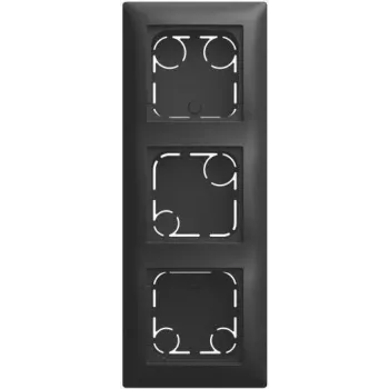 Busch-Jaeger Busch-balance SI fali ház, 3-as, magas, alpesi fehér 2TKA00005979
