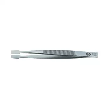 C.K Tools T2364 ipari csipesz 120 mm rozsdamentes acél finom hegy egyenes antimágneses saválló