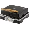 DOMO DO9281W Inky Black belga gofrisütő, 1600 W, tapadásmentes, állítható termosztát, cool-touch fogantyú, függőleges tárolás