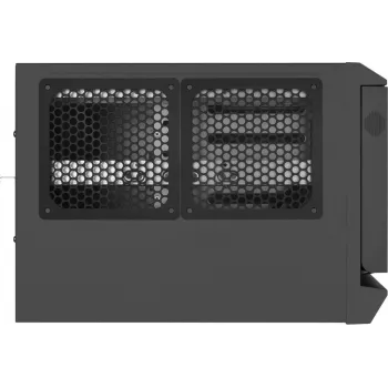 SilverStone CS381 Micro-ATX tárolószerver ház, 8x hot-swap 3,5 inch rekesz, fekete