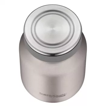 THERMOS TC Food Jar 0,5L Rosé vákuumszigetelt rozsdamentes acél ételtároló, kifolyásmentes, gumírozott felület 4077.371.050