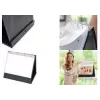 RILLSTAB RI94160 A4 fekvő formátumú asztali flipchart tokok, 10 darabos csomag, savmentes polipropilén, átlátszó