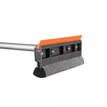Bradas ES2110 teleszkópos automatikus ablakmosó szivaccsal és gumilehúzóval, 600-950 mm, 200 mm szivacsszélesség