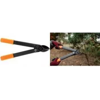 Bradas üllős ágvágó V-SERIES SUPER LIGHT antracit/narancs, védőbevonatú üllős penge, 1 darab (KT-V1260)