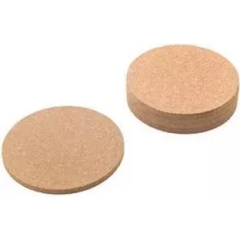 Metaltex parafa alátét poharakhoz, barna, 6 darabos készlet, csúszásmentes, természetes parafa 569831000
