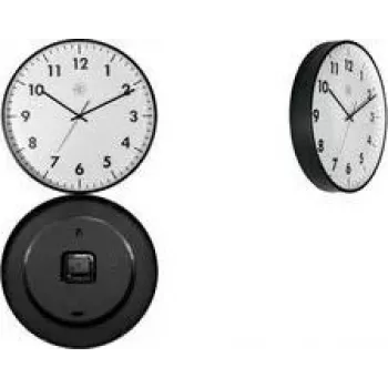 NEXTIME STIL kvarc falióra 400 mm fehér számlap fekete mutatók 7317-V2