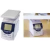 RAADHUIS RD-351143 digitális postai mérleg 500 g, 1 g osztás, fehér/kék műanyag, tára, be/ki, elemes működés