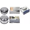 Kangaro K-11000 krómozott fém ajtóütköző, 100 mm átmérő, 45 mm magasság, 1,25 kg